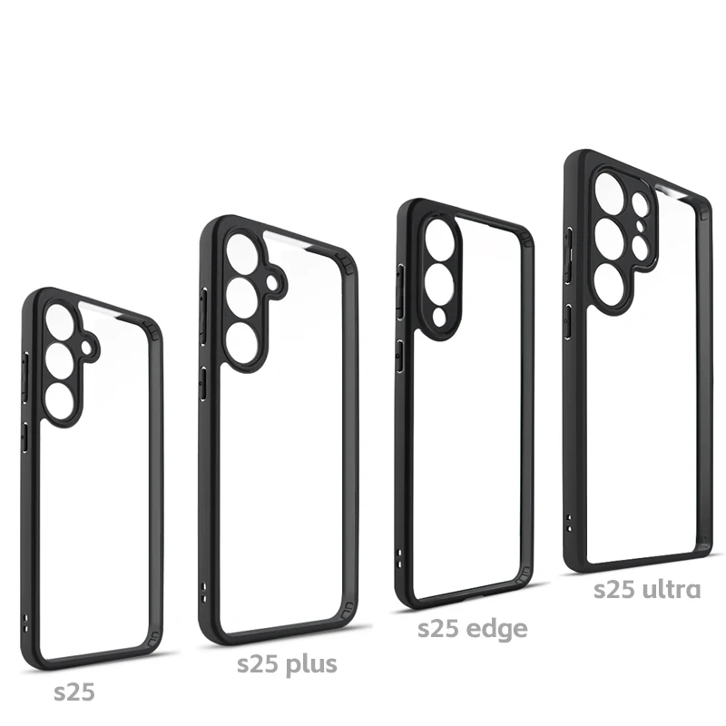 Für Samsung Galaxy S25 Ultra S23 Plus S24 FE Transparent Telefon Fall Für Galaxy A17 A07 A06 A16 A26 A36 A56 A55 A54 A35 A15 A25 – Detail 5