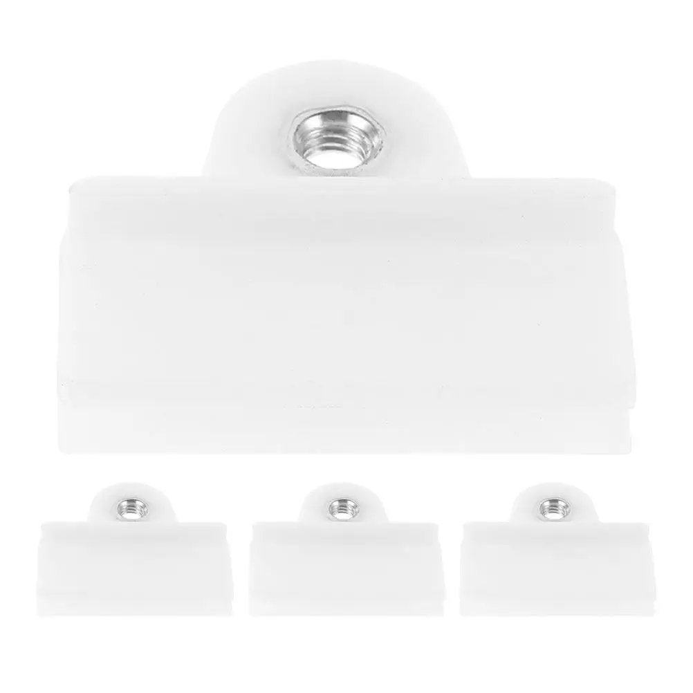 4Pcs Plastic Glass Lift Clip Set Universal Automotive Window Retainer Clips for Door Panels Side Skirts No Tools Needed Rattle