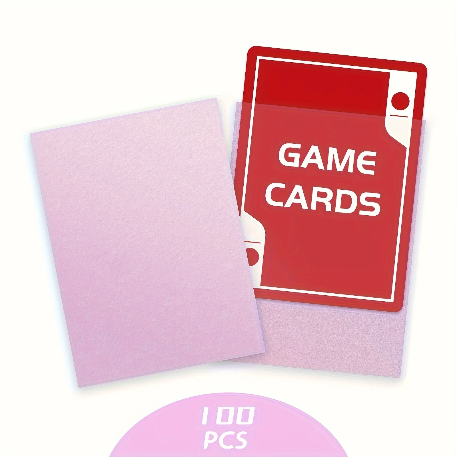 100 Stück Kartenhüllen, matte Kartenhüllen für Sammelkarten in Standardgröße, kompatibel mit Magic Yugioh und TCG-Karten 6691 – Detail 14