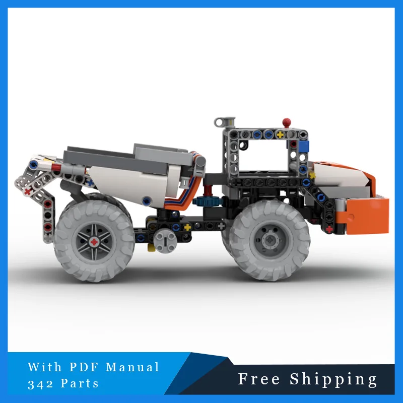 342 PCS Creative Cool Truck Technical Building Blocks Bricks Model Education DIY Assembly Toys For Kids Christmas Birthday Gifts