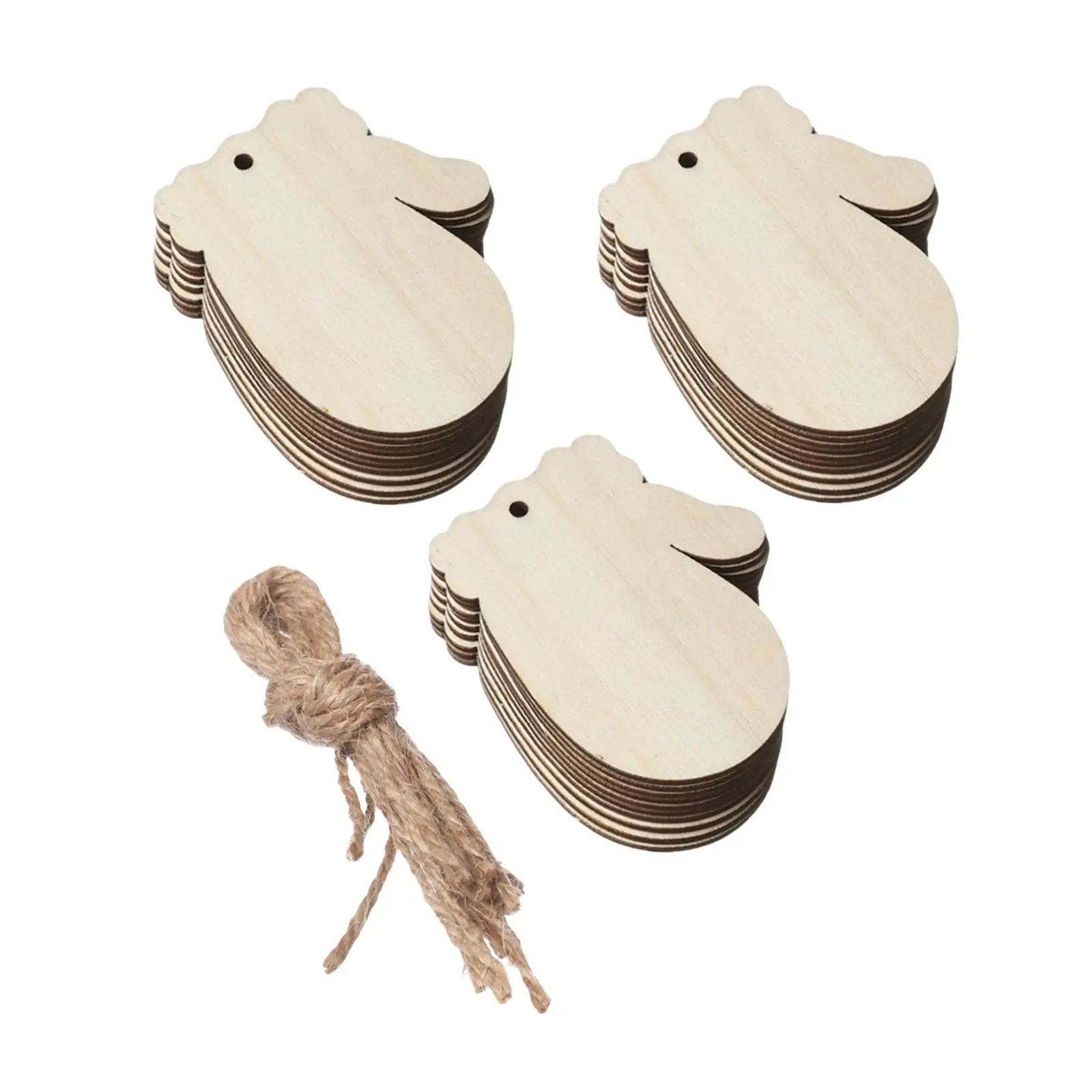 

30x незавершенные деревянные вырезы в виде перчаток для подарков, реквизит для фотографий, ремесленные проекты своими руками