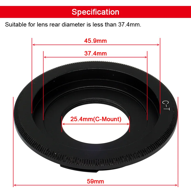 محول للكاميرا ، عدسة C إلى Leica T TL CL SL جبل ، باناسونيك S1 S5