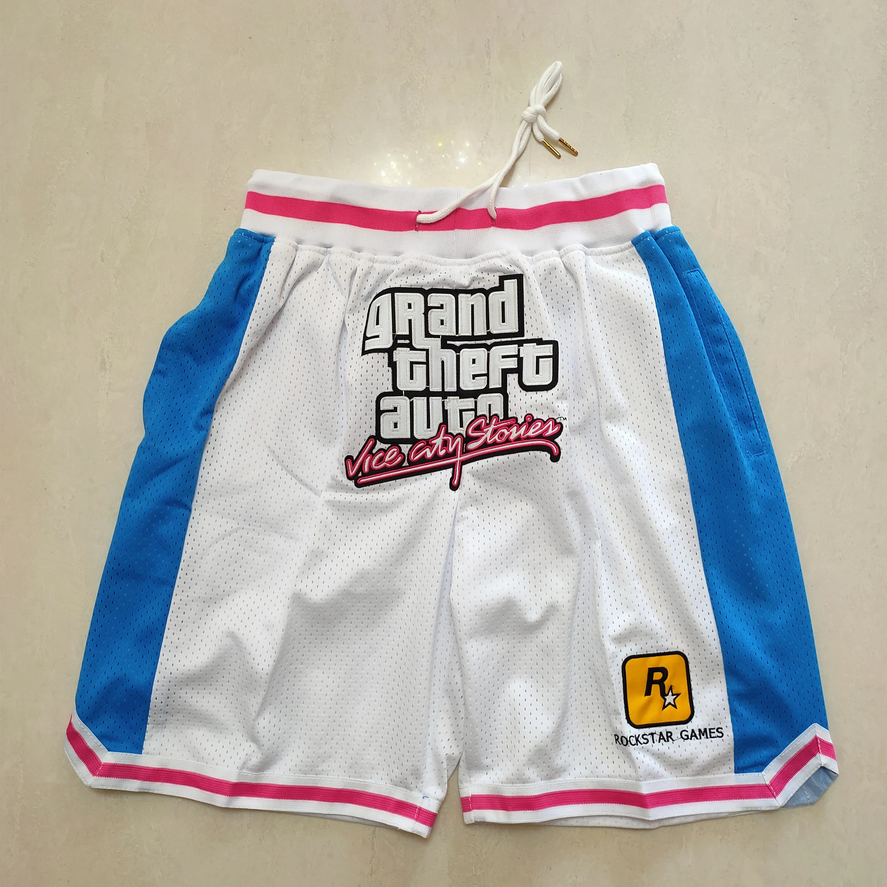 Men's Summer Shorts Quick Dry Breathable Fashion Grand Theft Auto SAN Andreas Basketball Shorts Stylish New Shorts Clothing