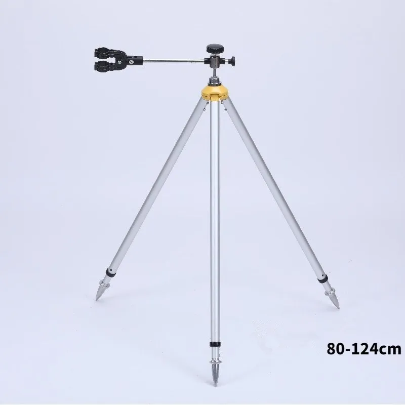 

80-124CM Surveying Tripod Total station centering rod clamp bracket retractable outlet mini rod bracket tower bracket