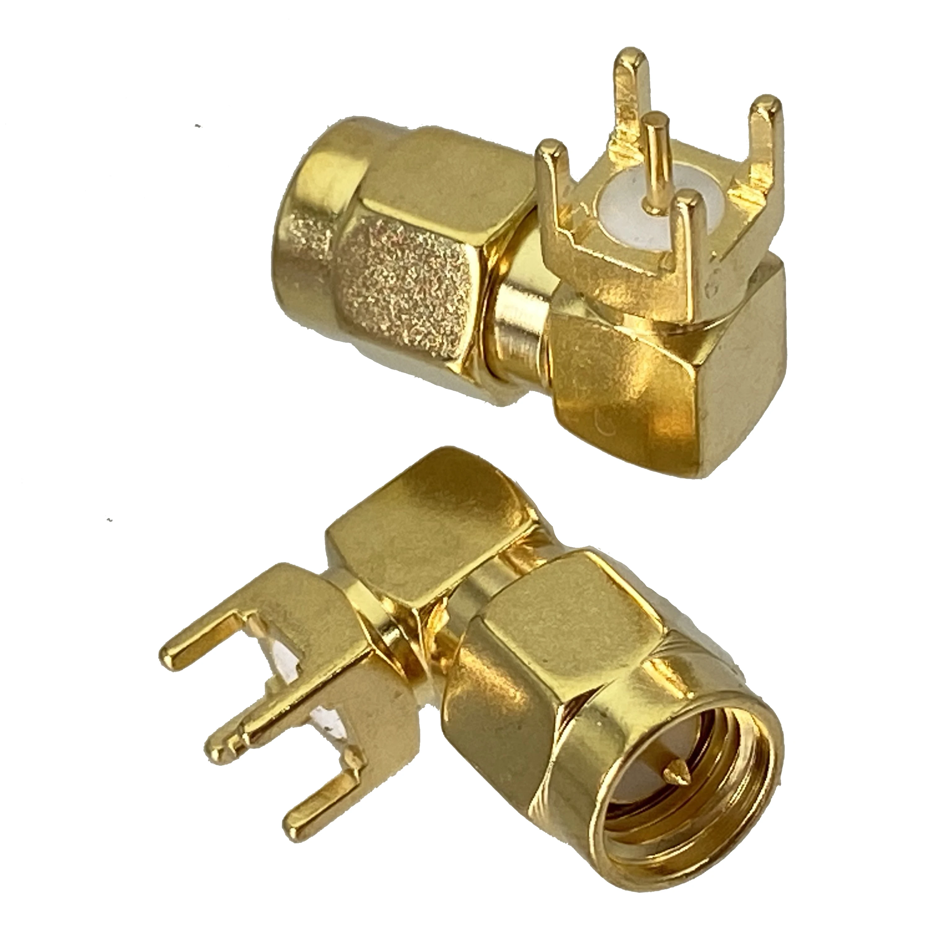 Connector SMA / SMB Male Plug & Female Jack Solder PCB mount & Flange PTFE mount & Bulkhead Nut mount RF Coaxial