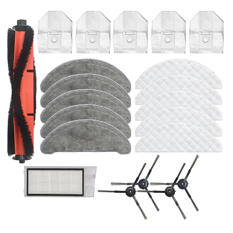 Per ROIDMI EVE Plus parti dell'aspirapolvere spazzola principale filtro HEPA sacchetto della polvere salviette usa e getta salviette ripetitive accessori