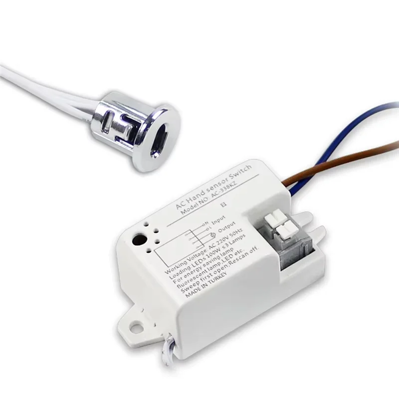 【جديد】220 فولت باب الخزانة التحكم التعريفي الاستشعار خزانة مفتاح ذكي دعم فتح/مخفي تركيب التحكم في الباب