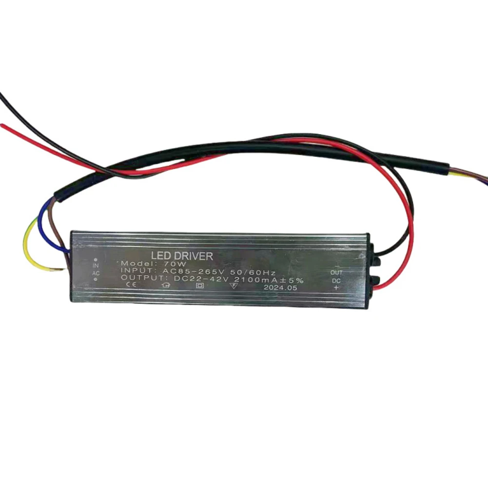 70100W LED Driver Power Supply Waterproof and with Aluminum Shell for For outdoor Street and Projection Lights