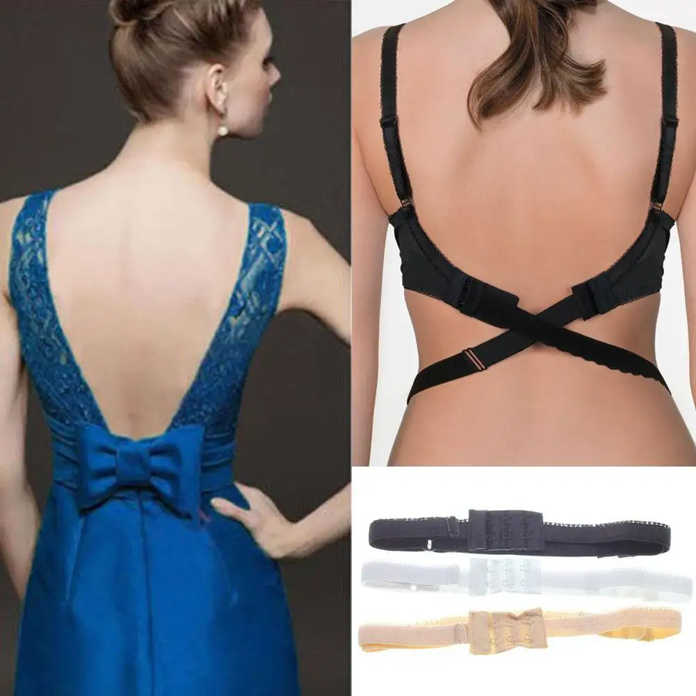 1 Stuks Mode Backless Bh Strap Adapter Converter Volledig Verstelbare Extender Haak Bh Band Adapter Lage Rug Zonder Rug