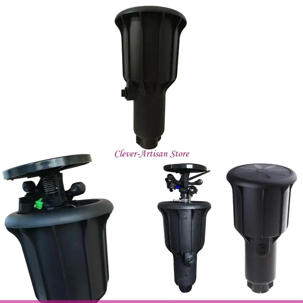 

E06B Plastic Buried Rotor Sprinkler for Yard Garden Lawn Sprinklers Rotating Nozzle