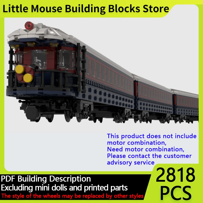 

Popular Movie Model MOC Building Bricks Popular Movie Express Train Modular Technology Gifts Holiday Assemble Children Toys Suit