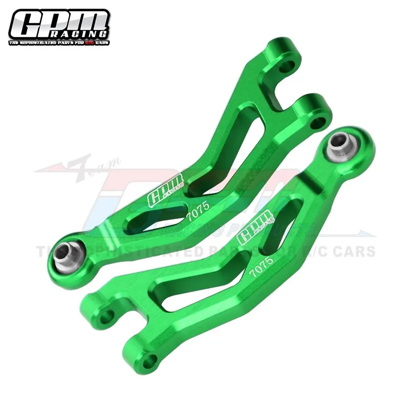 GPM CNC 7075 Alloy Front Upper Arms Front Upper Suspension Arms ARA330839 For ARRMA 1/14 Mojave Grom RC Upgrade Parts MGM054