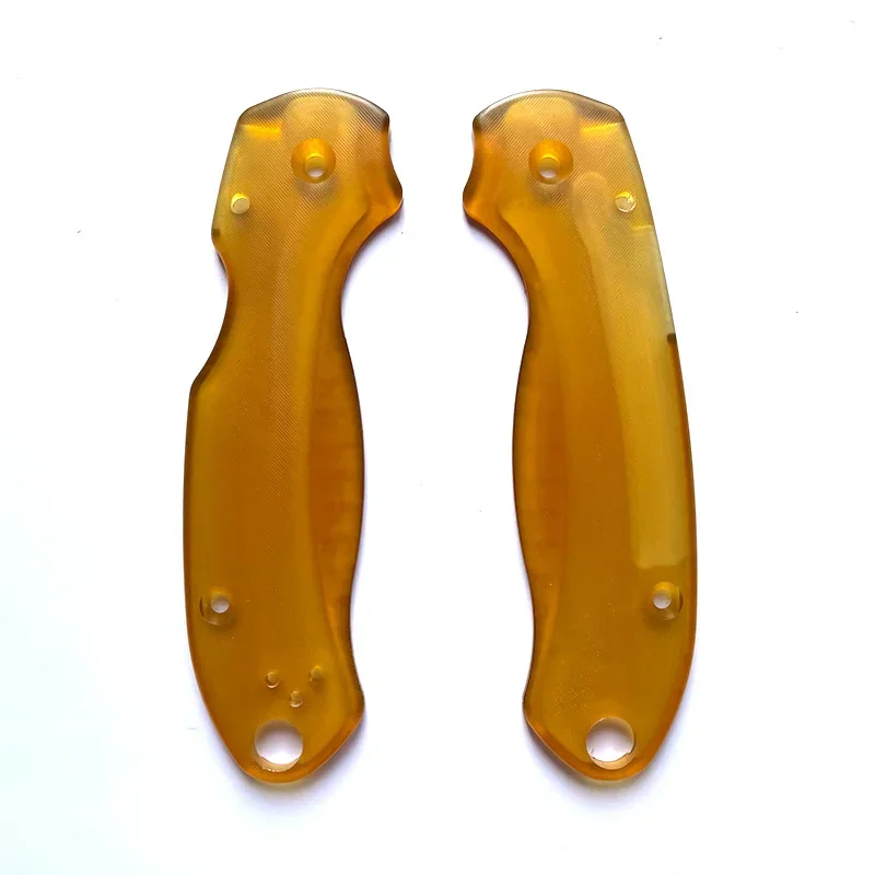 1 paar Nach Maß PEI Klappmesser Griff Waagen Patches für Original Para3 C223 Messer Patch Material DIY Zubehör