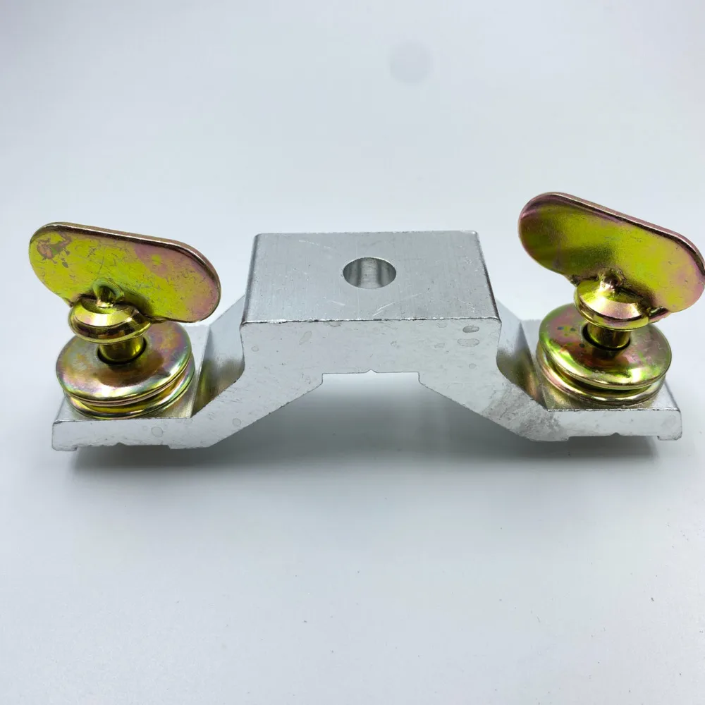 2 قطعة تتحرك رئيس ضوء المشابك 106 مللي متر الملعب بدوره قوس سريع سريع قفل المرحلة الجمالون الألومنيوم هوك جبل ل مارتن ماك LED المحمول #5