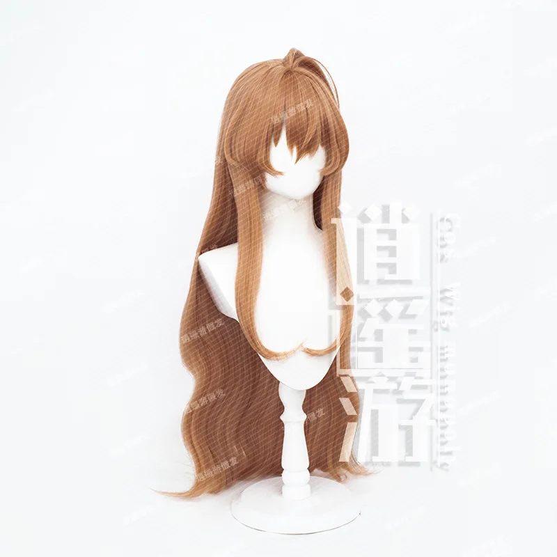 Toradora! Aisaka Taiga Cosplay Wig Simulation Scalp Top Long Curly Hair Halloween Gift