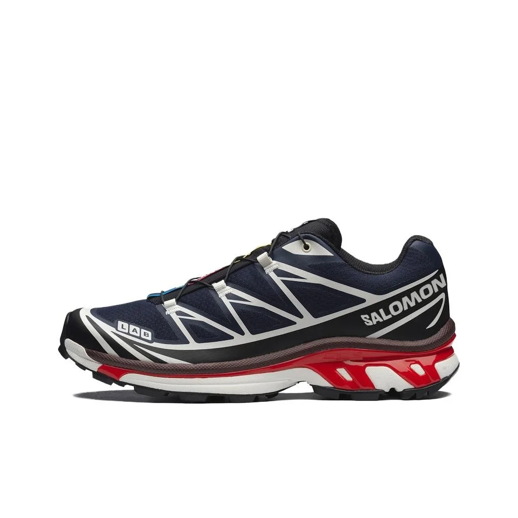 SALOMON XT 6 Running Shoes Unisex Deep Sea Blue White L49105400