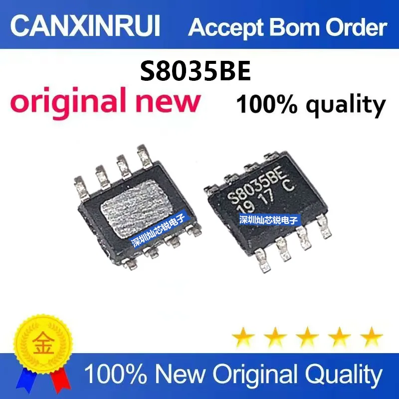 (5-100pieces)Brand new original S8035 S8035BE STI8035BE SOP8 surface-mount power management IC