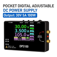 DPS100 30V 5A Portable DC Power Supply 100W Output Digital CNC Adjustable DC Stabilized Power supply Type-C DC Input Port