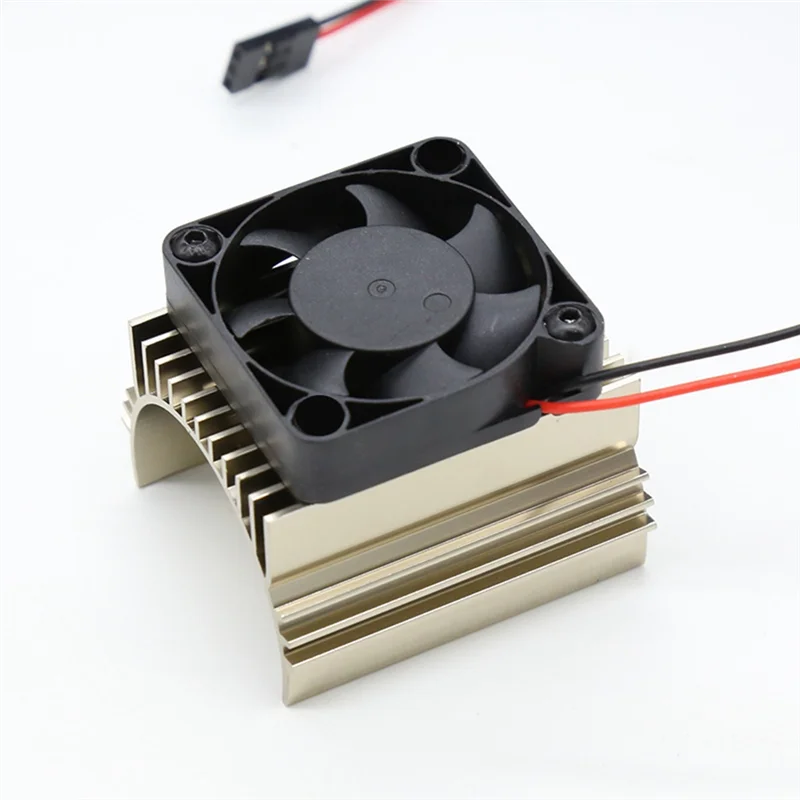 

Suitable for 4074/4274/1515 Motor Universal Heat Sink Motor Heat Sink Plus Fan Heat Sink Set 1Pcs Random Color