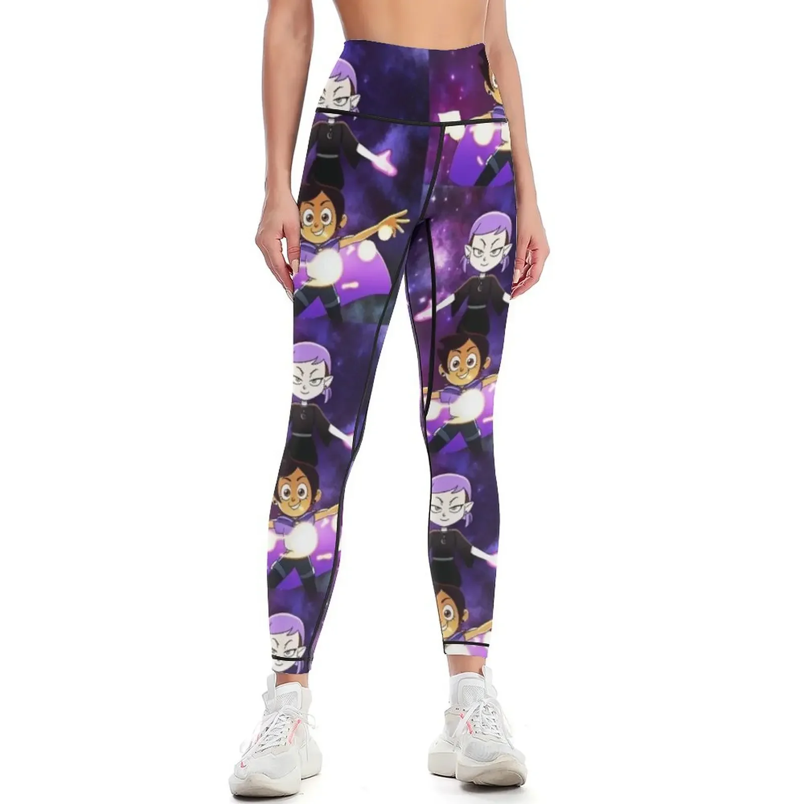 

Amity & Luz (Season 2 Looks) Leggings sporty woman push up Women's fitness flared legging pants raises butt Womens Leggings