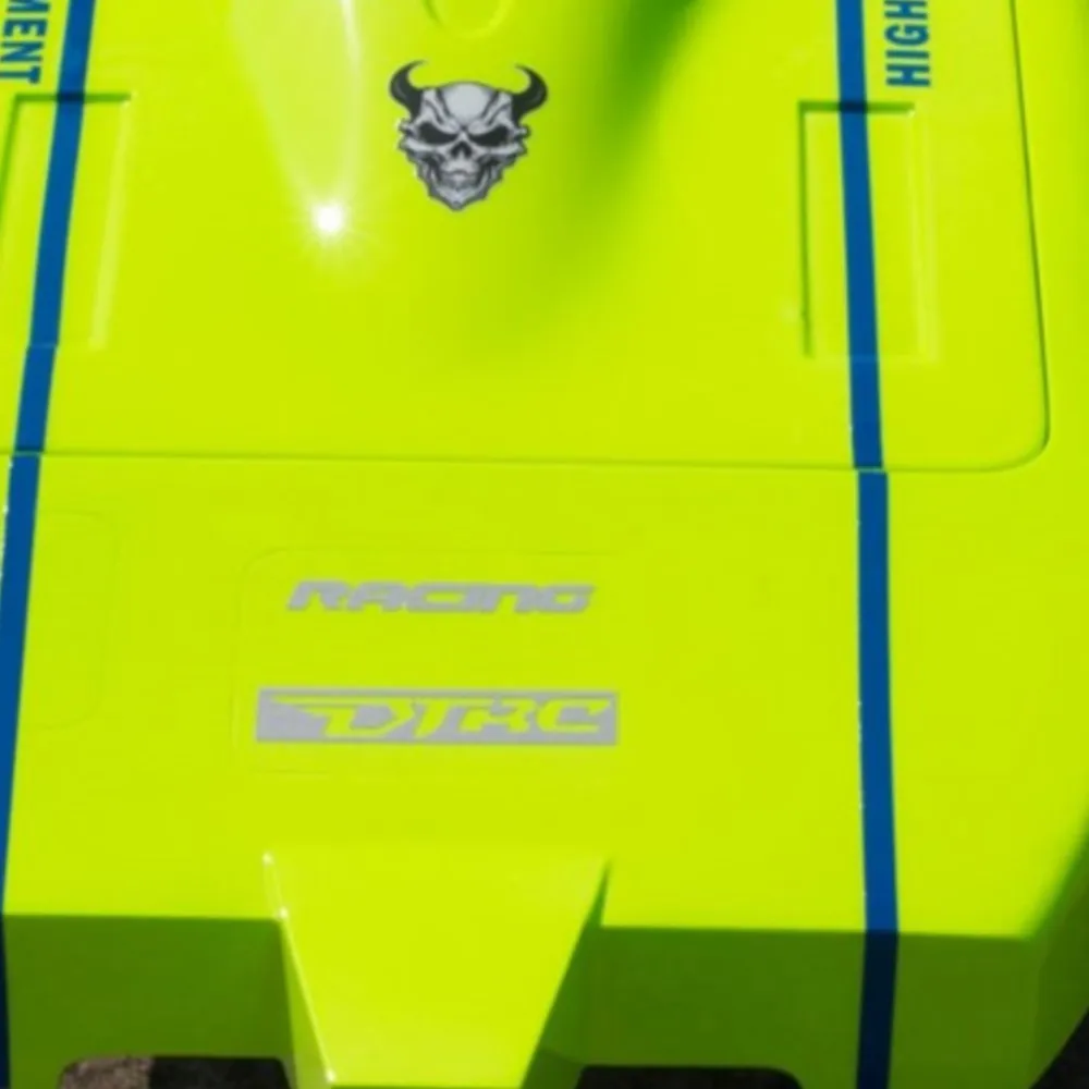 Coque de bateau RC pour jouets E51, bateaux de course électriques, télécommande, modèles de navires à grande vitesse TH23211-SMT7