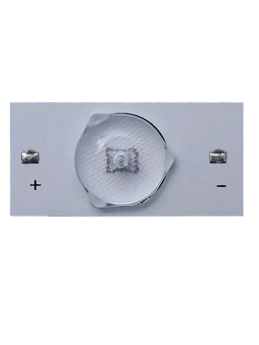 Spedizione gratuita! Striscia di retroilluminazione a LED 3V 6V perline per lampada SMD con lente ottica per riparazione TV LED da 32-65 pollici