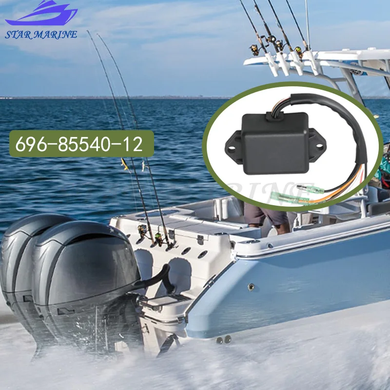 

696-85540 696-85540-12 C.d.i. Unit Assy for Yamaha 5-6 8 48-55HP Outboard Motor 696-85540-12-00 696-85540-12-00-00 Boat Engine