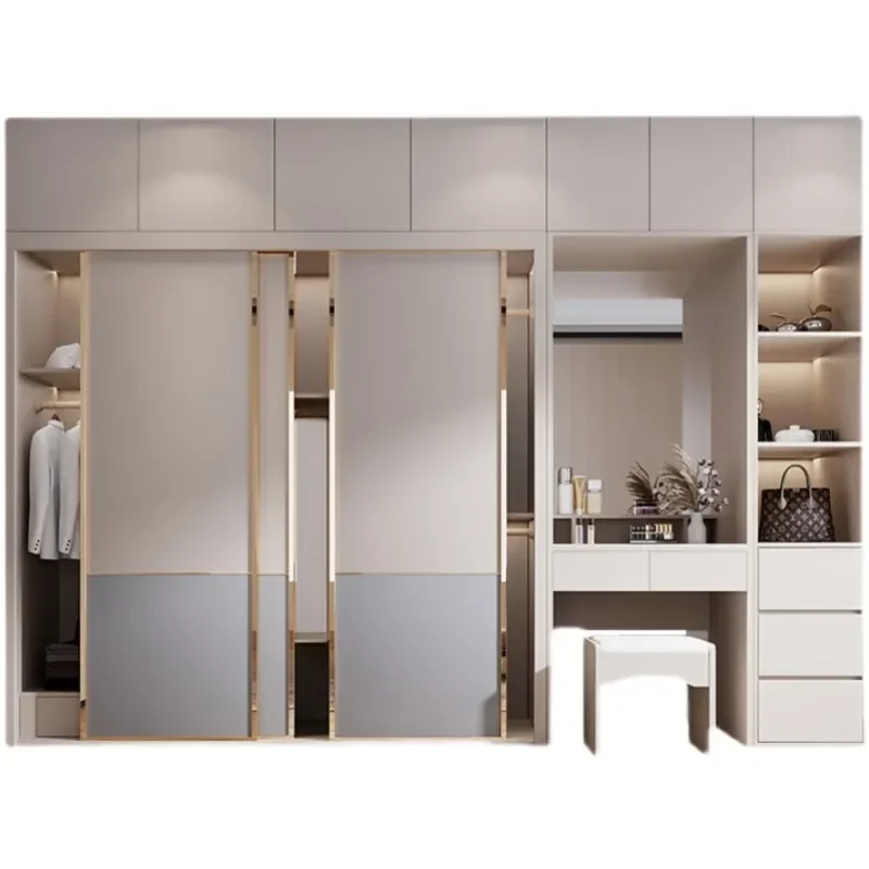 

Sliding Door Wardrobe Drawers Hooks Underwear Cube Luxury Wardrobe Bedroom Multifunctional Clothing Racks Home Furniture