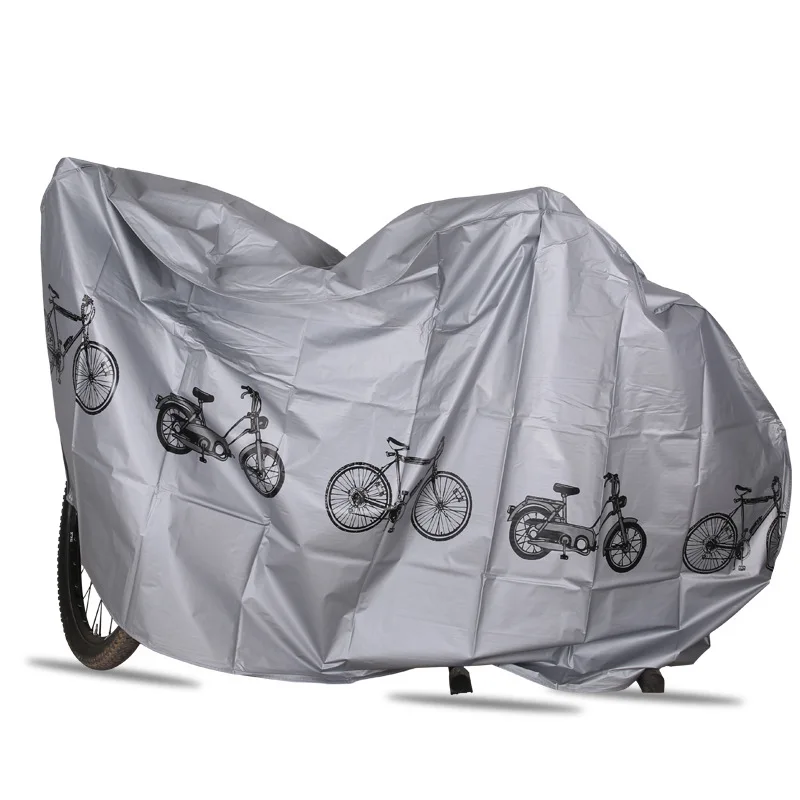 Rain Cover Rainproof Sunscreen Outdoor Anti UV 210x100cm Single Layer Motorcycle Electric Vehicle Bicycle Rain Protector Covers