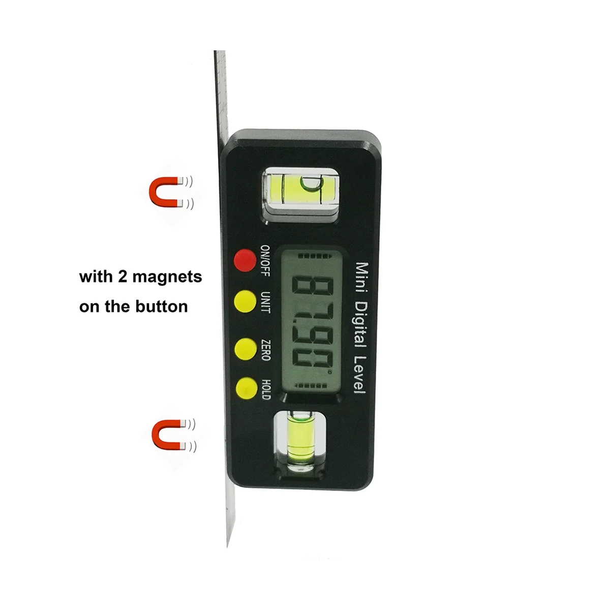 Цифровой уровень с магнитным основанием, 100 см