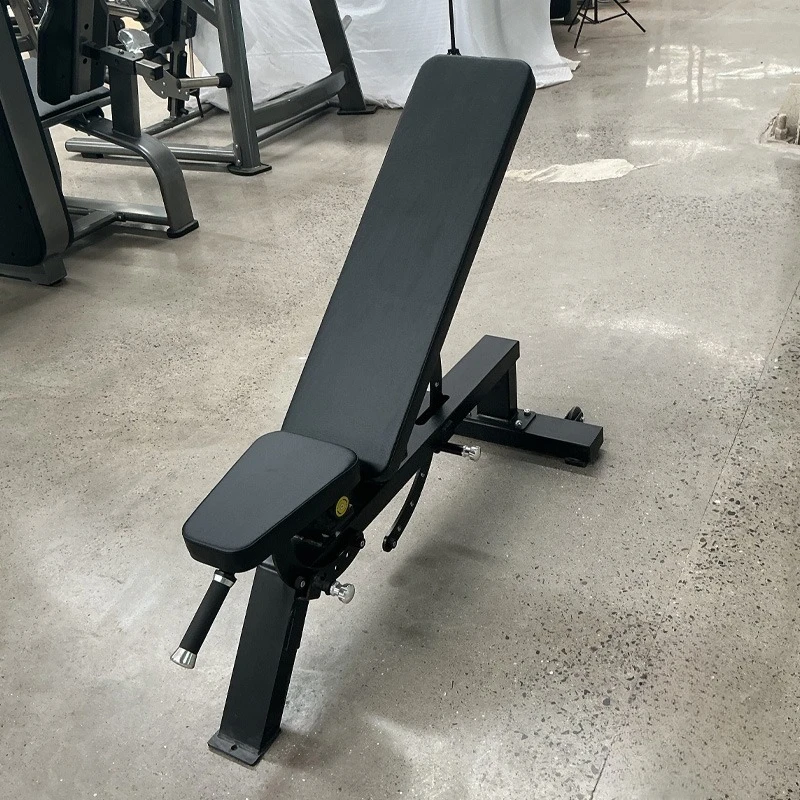 Adjustable Home Gym Dumbbell Bench Portable Metal Foldable Design With Safety Features For Full Body Training