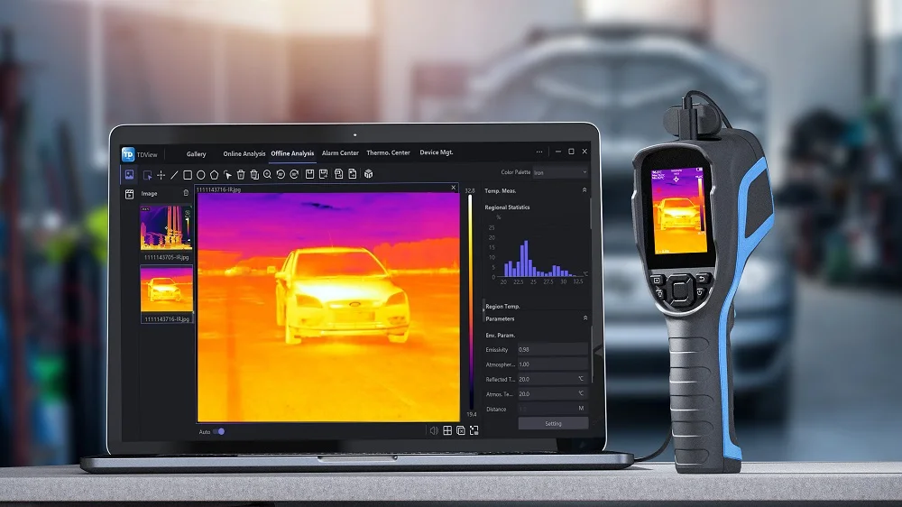 TOPDON TC005 High Resolution Accuracy 256*192 Handheld Infrared Thermal Scanner Imaging Camera Imager