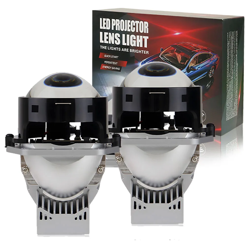 bi-led projector Lens Light for Vehicles Bi Laser Lenses Spotlights 3 INCH 250WHigh Power Lens Headlight LED Bulbs Hi Low Beam