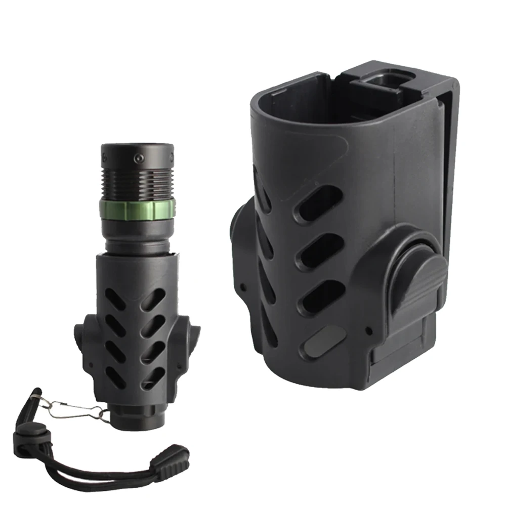 LED Flashlight Torch Carrier For Diameters Less Than 32mm Hunting accessories Tactical Flashlight Case Holster Light Pouch