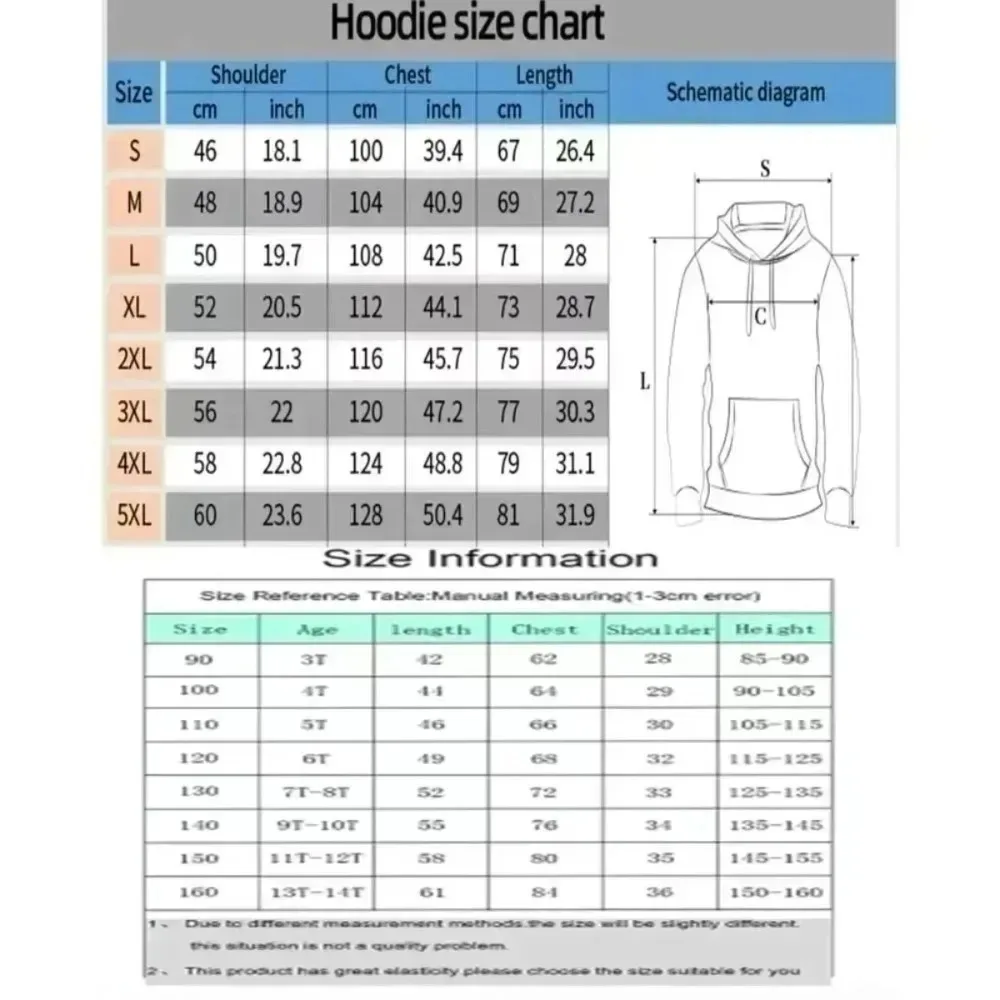New Demon Slayer Series Oversized Fleece Hoodie Loose New Autumn and Winter Men's and Women's Parent-child Versatile Trendy Coat