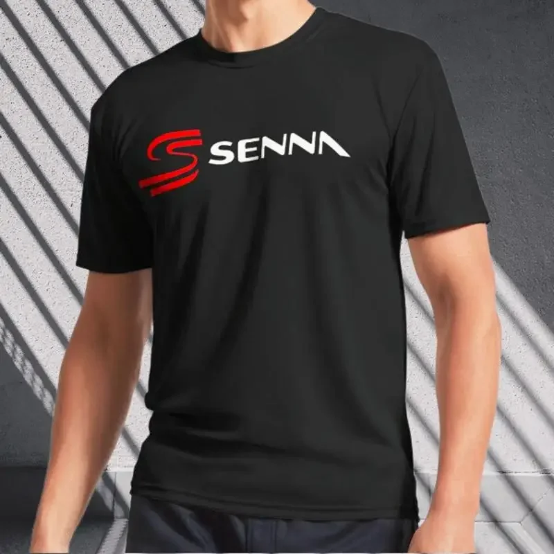 senna logo Active T-Shirt Logo Men's T-Shirt Funny Size S to 5XL