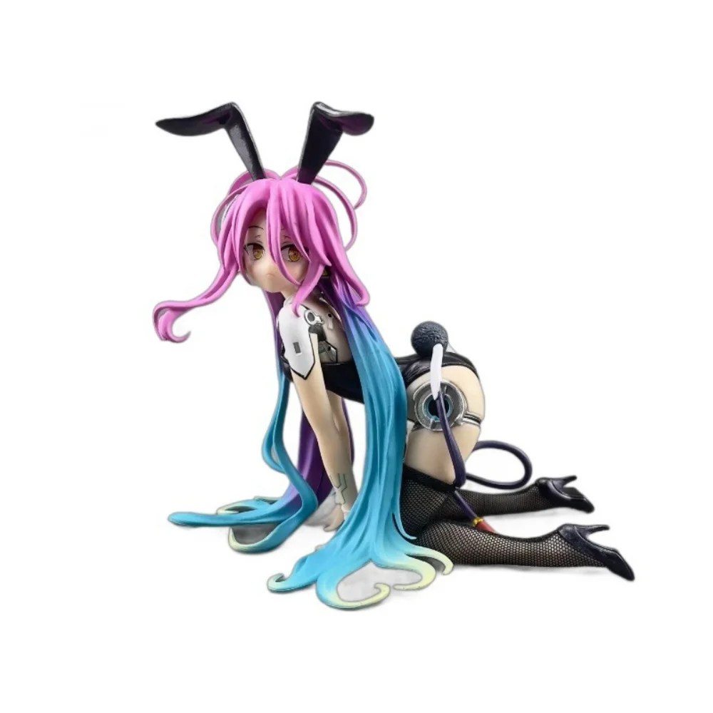 

Anime Character Game Life Figurine, Shuvi Kneeling Posture, Bunny Girl Figurine Model Desktop Ornament