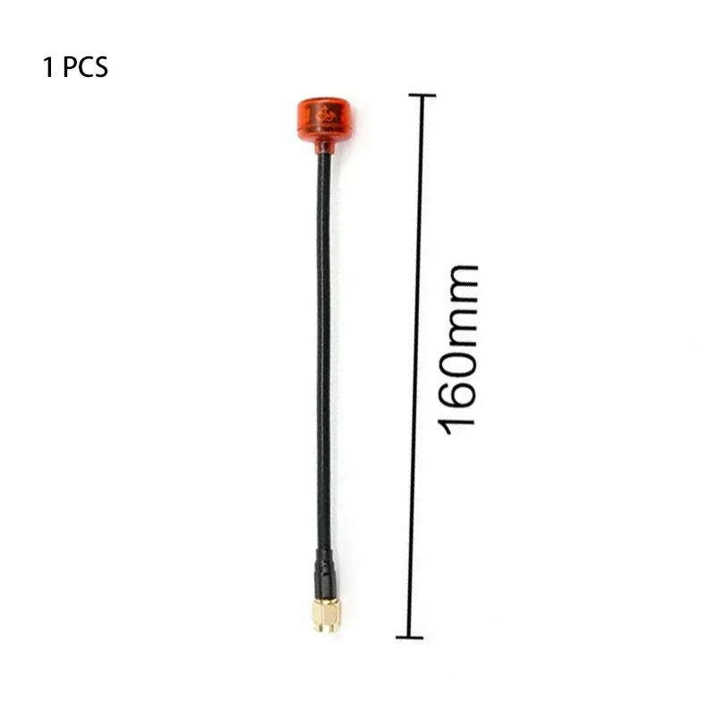 1PCS Rush Cherry FPV 5.8G Antenna RHCP 160mm SMA Racing Antenna Connector Adapter For FPV Quadcopter Racing Drone