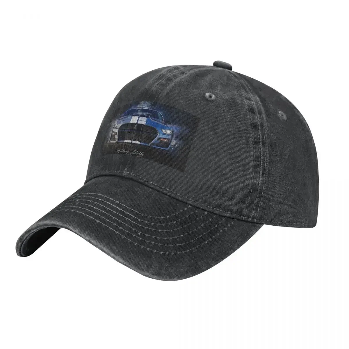 Mustang Shelby Gt500 Heritage Edition poster Cowboy Hat fashionable Ball Cap New Hat  Women's Men's