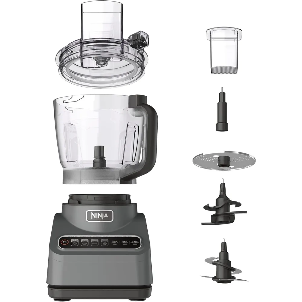 Food Processor, Professional Plus, 1000 Peak Watts, 4 Functions for Chopping, Slicing, Purees & Dough