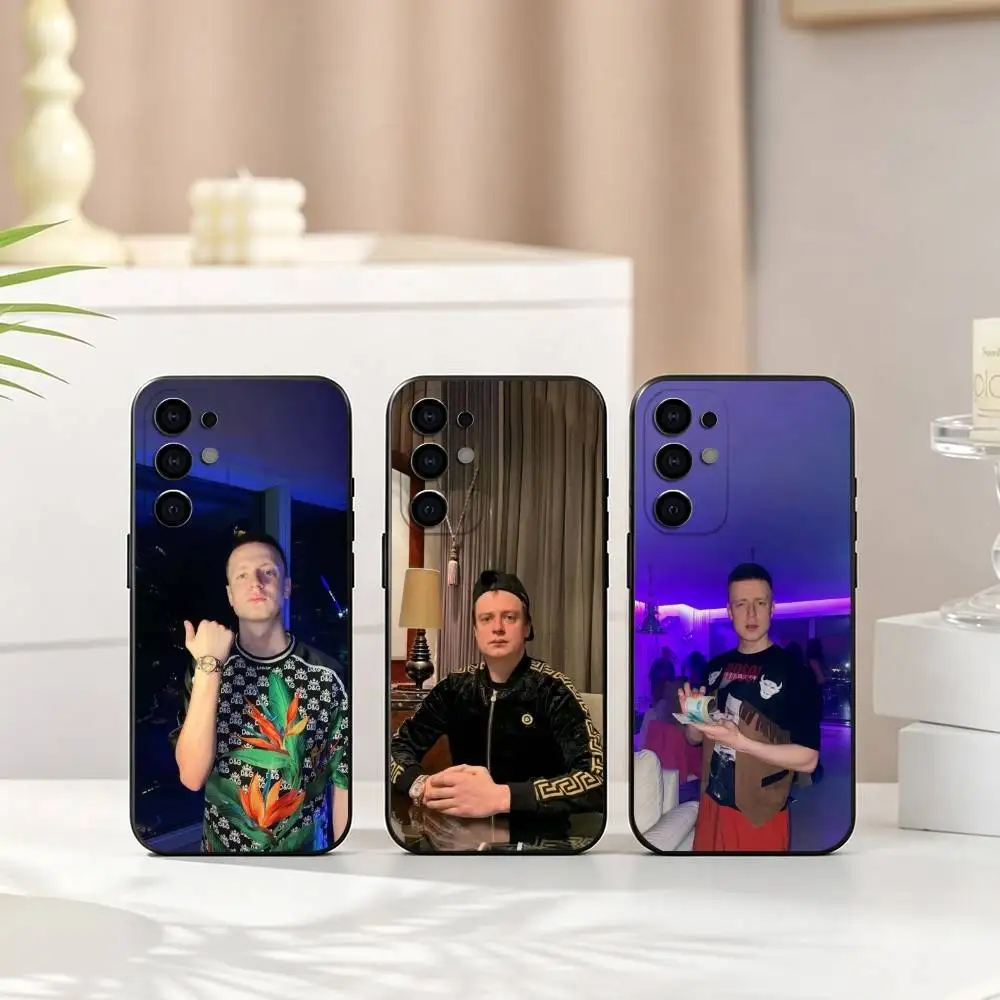 T-Trash Streamer M-Mellstroy Gift Phone Case For Samsung S25,S24,S21,S22,S23,S30,Ultra,S20,Plus,Fe,Soft Silicone Black Cover