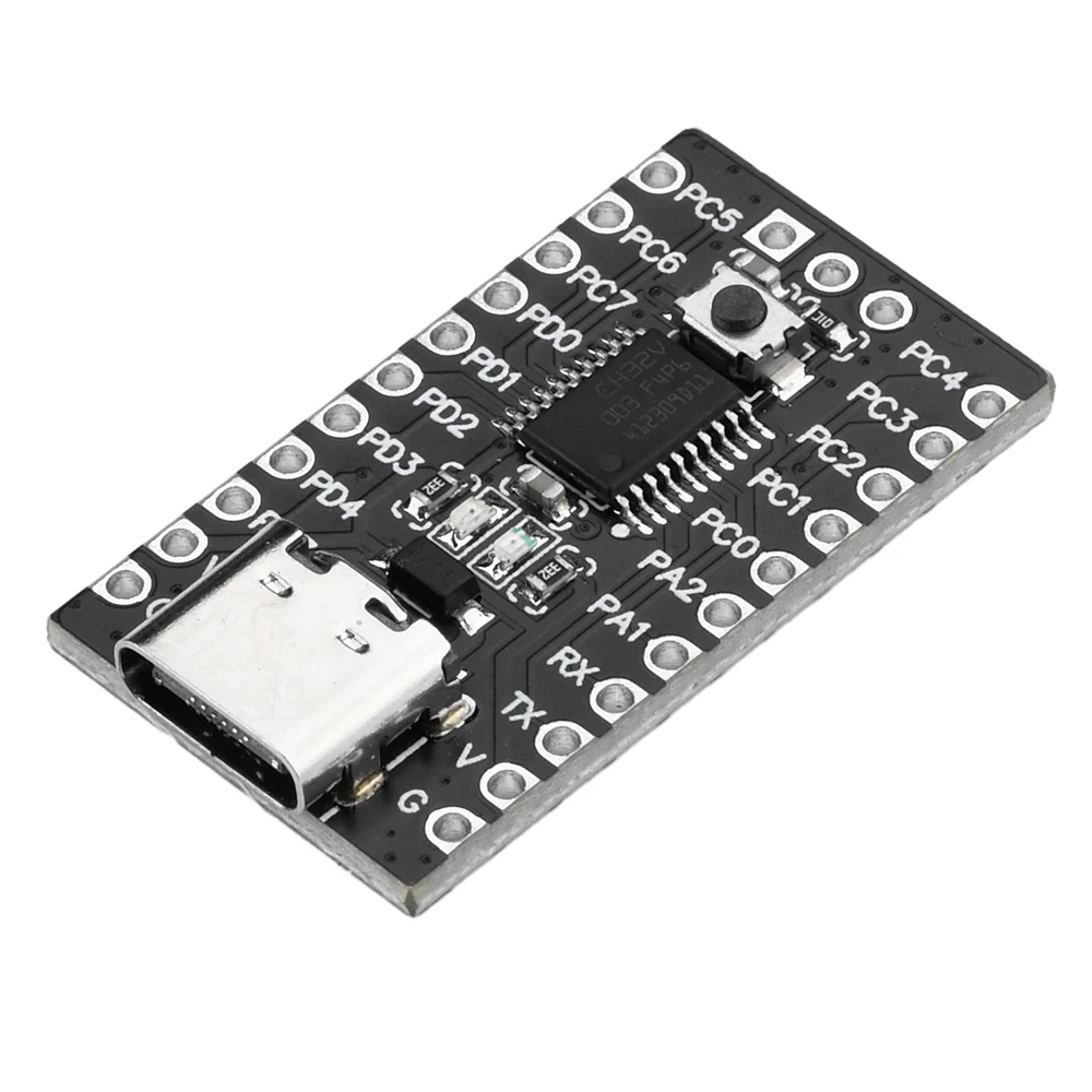 Placa do núcleo do desenvolvimento, módulo do microcontrolador, processador do RISC-V, relação do TYPE-C, CH32V003F4P6, CH32V003