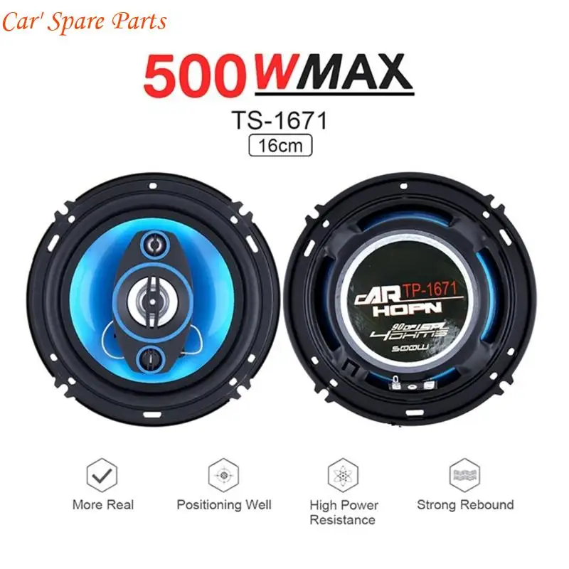 Y4UA Balanced Sound Coaxial Car Speakers for Daily Commute Short Trips and Gatherings