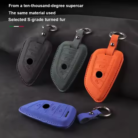 Car Auto Key Case Cover For BMW F20 F30 F31 F34 F32 F36 G20 G30 F10 F11 F07 G11 X1 X3 F25 X4 F26 X5 F15 X6 F16 X7 I3 M3 M4 M6