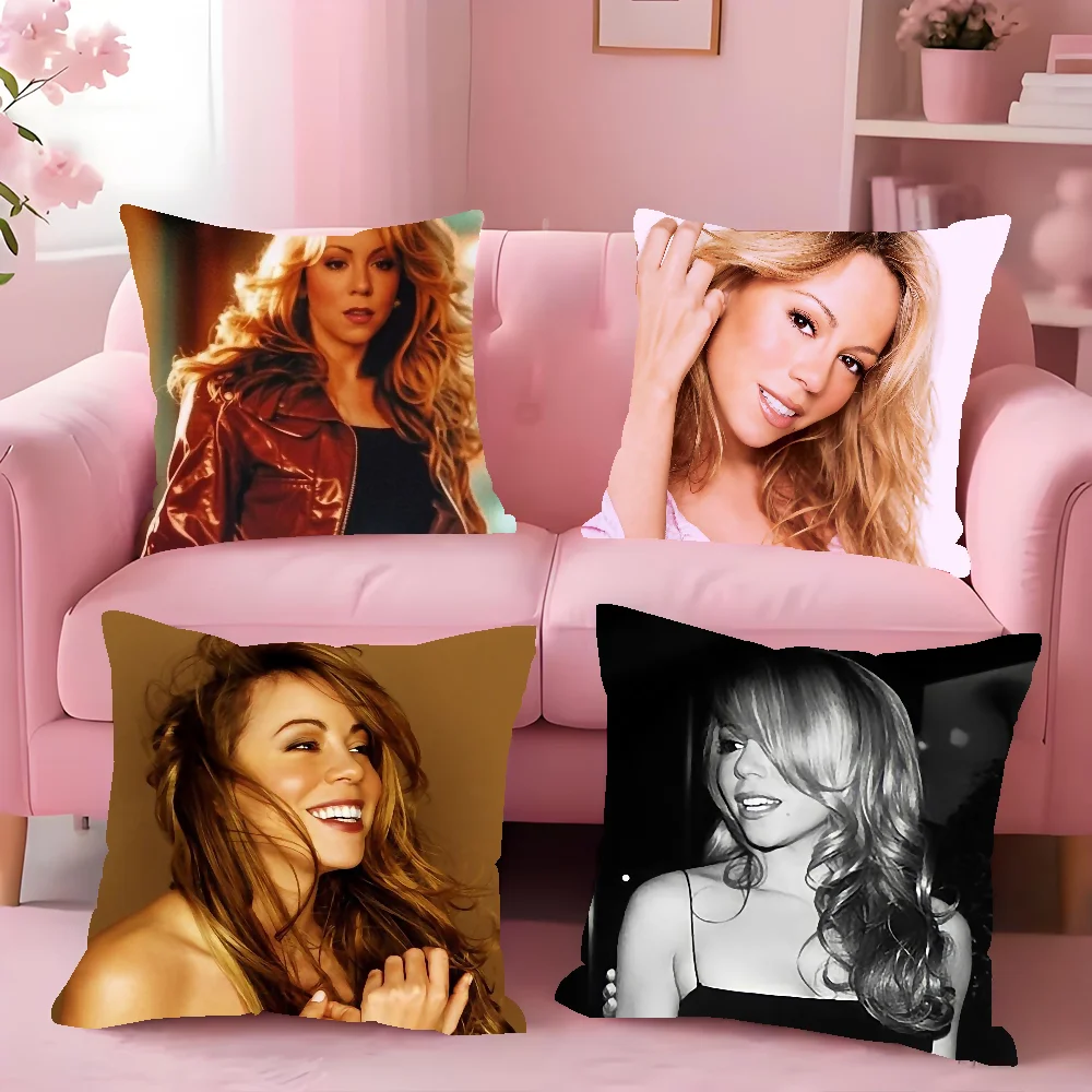 Singer Mariah Carey Pillow Case Cover Square Sofa With Pillow Case For Home Use