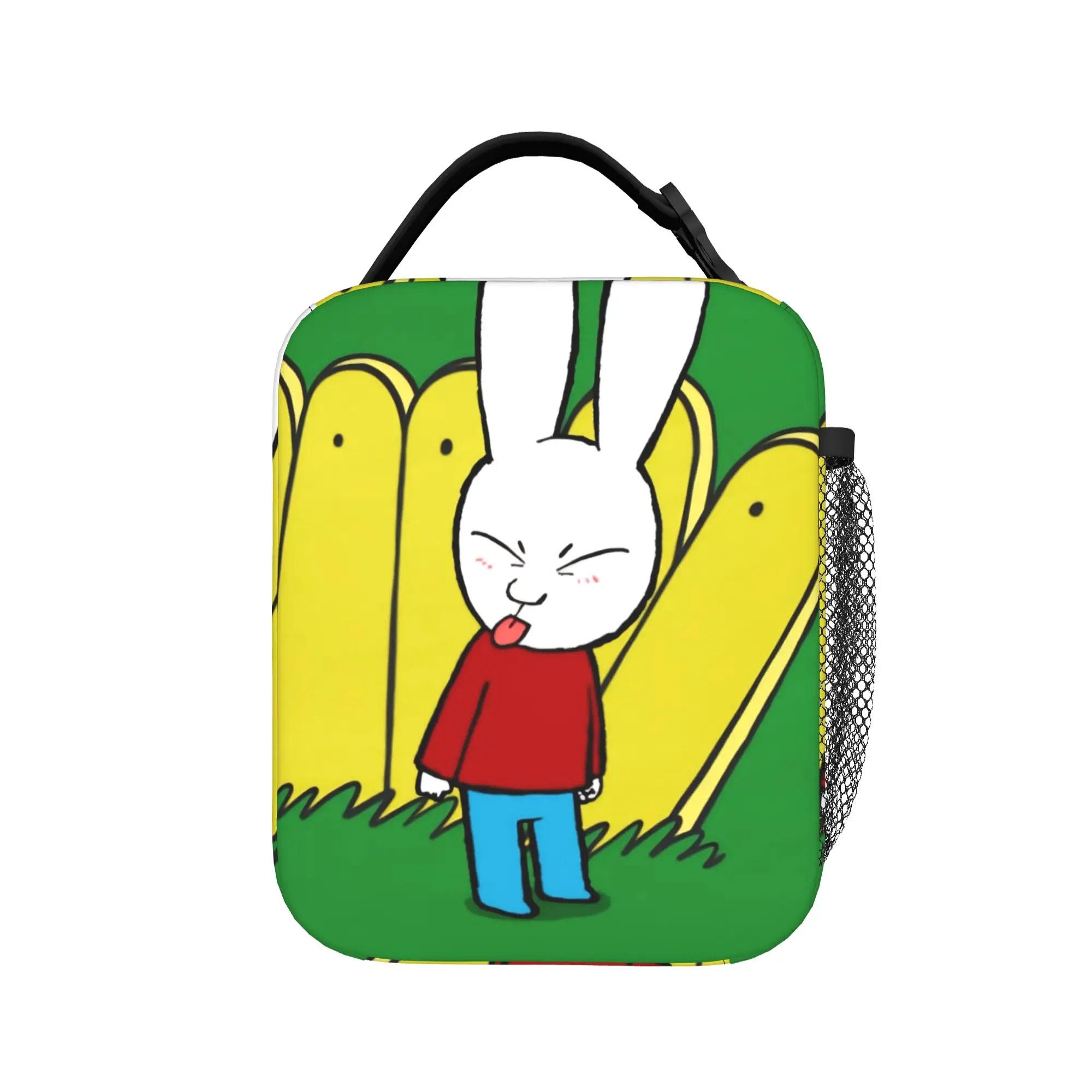 Simon Super Rabbit Thermal Insulated Lunch Bag for Travel  Reusable Bento Box Men Women Thermal Cooler Lunch Boxes