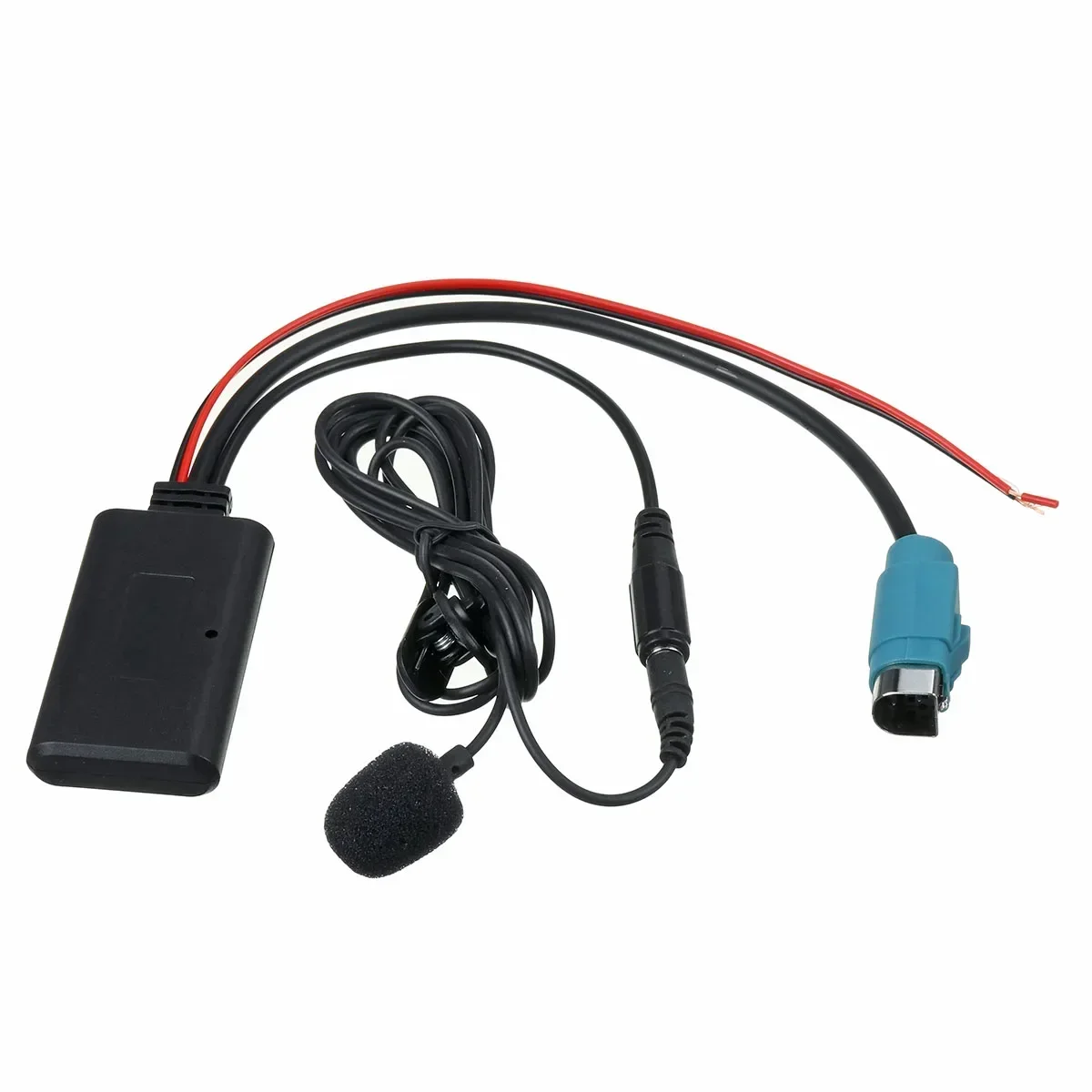 

bluetooth Aux Receiver Cable Adapter with mic For Alpine CD Host KCE-236B 9870/9872 for Hands-free Aux Audio Interface