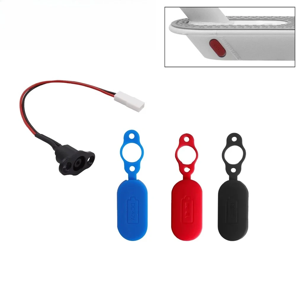 

Charging Hole Waterproof Cover For Xiaomi Mijia M365 Pro 1S Electric Scooter Parts Charging Cable Charging Port Accessories