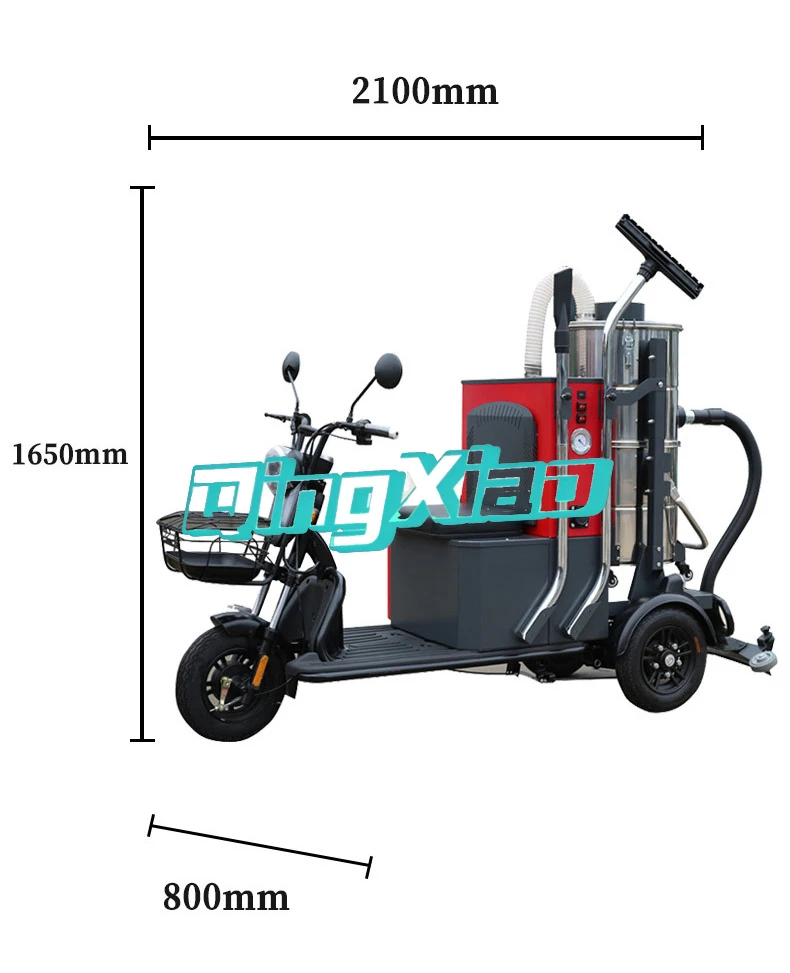 Ride On Floor Scrubber Cleaner Automatic Sweeper Industrial Commercial Floor Cleaning  Equipment For Warehouse Factory Mall Shop view 4
