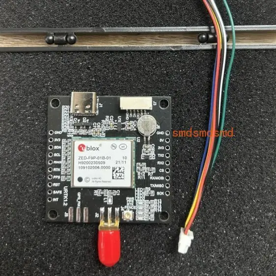 1PCS ZED-F9P-01B-01 RTK differential centimeter-level positioning module GPS navigation module new supply receiver GNSS board